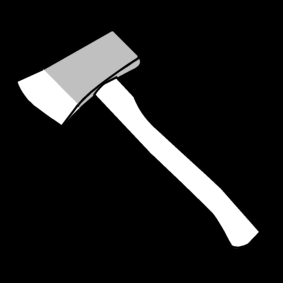 chop wood / axe / hatchet